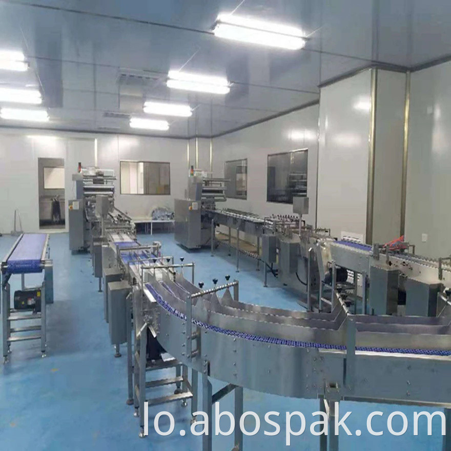 Bostar Automatic Burger Buns/Rolls/Hotdog/Bread packing machine horizontal packing machine with Slicer